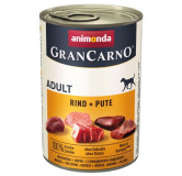 Animonda GranCarno Original Adult Rind Pute Wołowina + Indyk puszka 400g