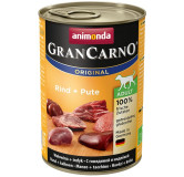 Animonda GranCarno Original Adult Rind Pute Wołowina + Indyk puszka 400g