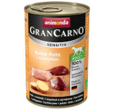 Animonda GranCarno Sensitiv Indyk + ziemniaki puszka 400g