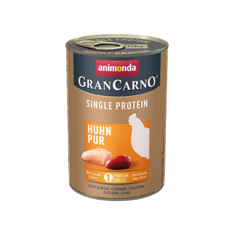 Animonda GranCarno Single Protein Kurczak puszka 400g