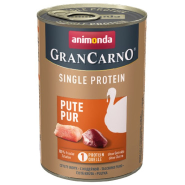 Animonda GranCarno Single Protein Indyk puszka 400g