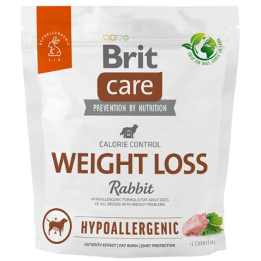 Brit Care Hypoallergenic Dog Weight Loss Rabbit 1kg