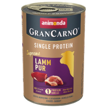 Animonda GranCarno Single Protein Jagnięcina puszka 400g