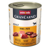 Animonda GranCarno Original Adult Rind Pute Wołowina + Indyk puszka 800g