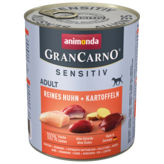 Animonda GranCarno Sensitiv Kurczak + ziemniaki puszka 800g