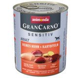 Animonda GranCarno Sensitiv Kurczak + ziemniaki puszka 800g