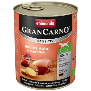 Animonda GranCarno Sensitiv Kurczak + ziemniaki puszka 800g