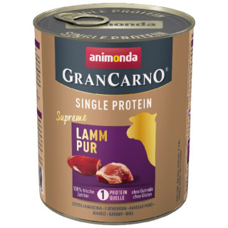 Animonda GranCarno Single Protein Jagnięcina puszka 800g