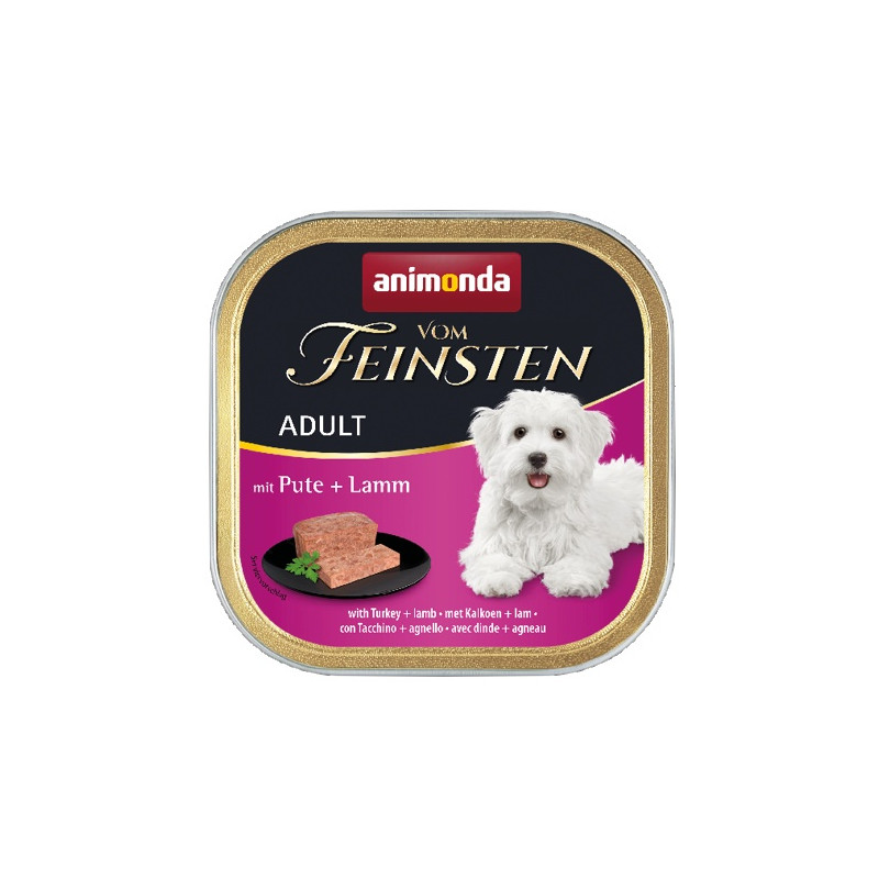 Animonda vom Feinsten Dog Adult Indyk i Jagnięcina 150g