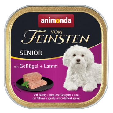 Animonda vom Feinsten Dog Senior Drób i Jagnięcina 150g