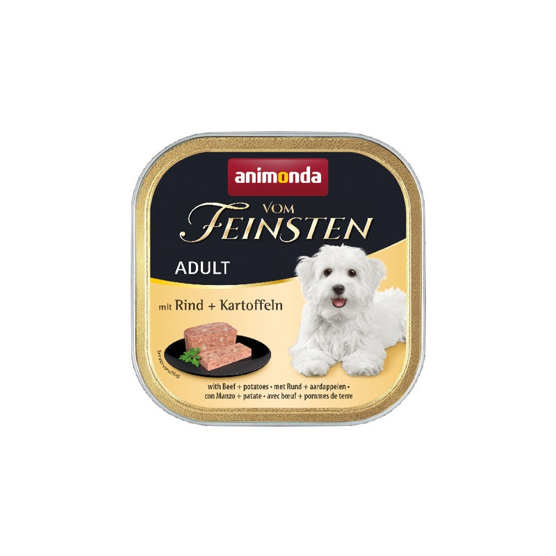 Animonda vom Feinsten Dog Adult Wołowina i Ziemniaki 150g