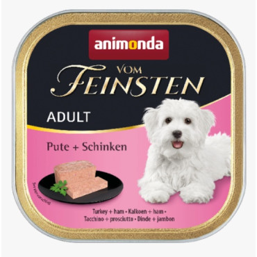 Animonda vom Feinsten Dog Indyk i Szynka 150g