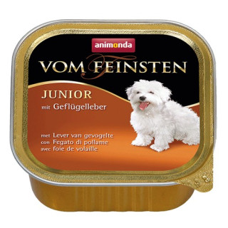 Animonda vom Feinsten Dog Junior Wątróbka drobiowa 150g