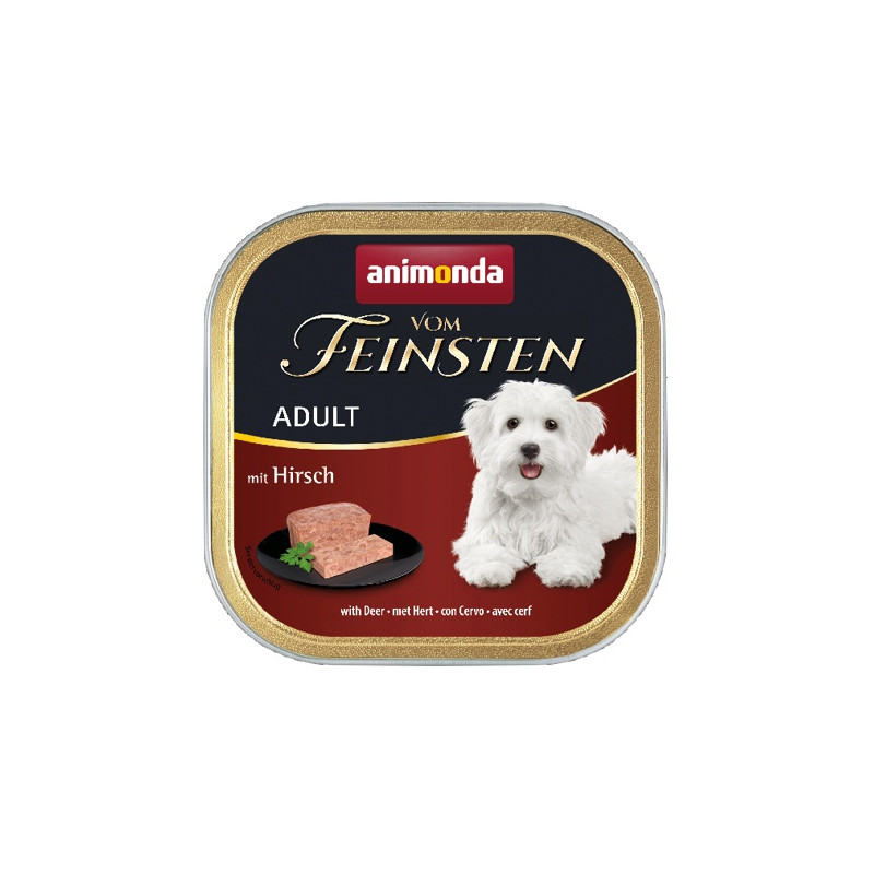 Animonda vom Feinsten Dog Adult Jeleń tacka 150g