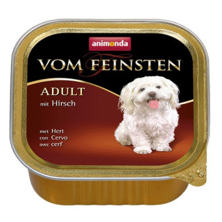 Animonda vom Feinsten Dog Adult Jeleń tacka 150g