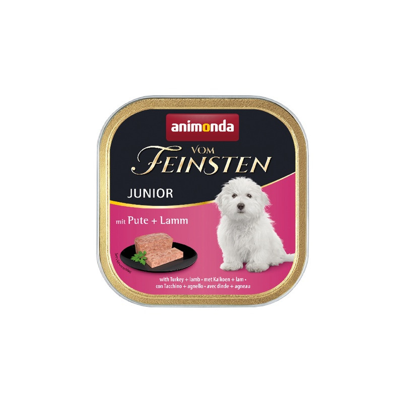 Animonda vom Feinsten Dog Junior Indyk i Jagnięcina 150g