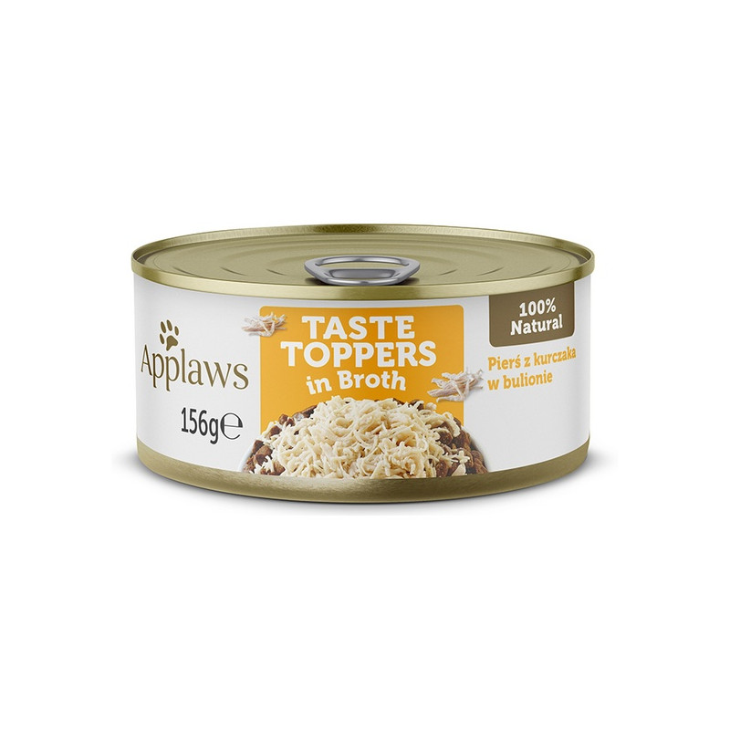 Applaws Dog Taste Toppers puszka z kurczakiem 156g