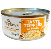 Applaws Dog Taste Toppers puszka z kurczakiem 156g