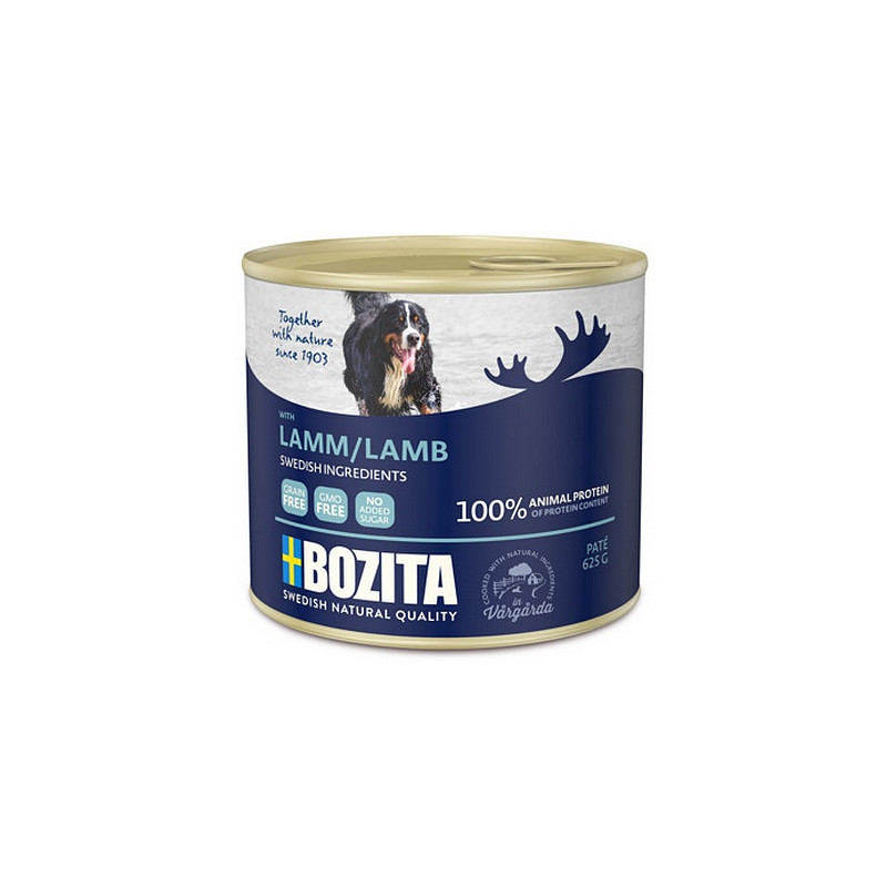 Bozita Dog Pasztet z jagnięciną puszka 625g