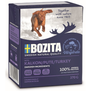 Bozita Dog Tetra Recart z indykiem w galaretce kartonik 370g