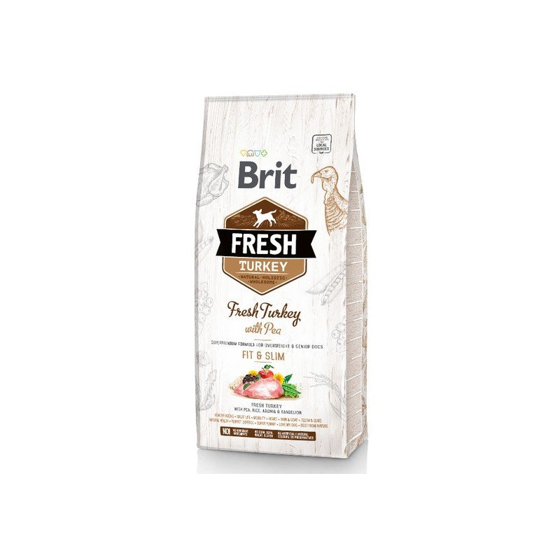 Brit Fresh Dog Adult Light Turkey & Pea 2,5kg