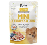 Brit Care Dog Mini Rabbit & Salmon saszetka 85g