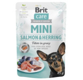 Brit Care Dog Mini Salmon & Herring Sterilised saszetka 85g