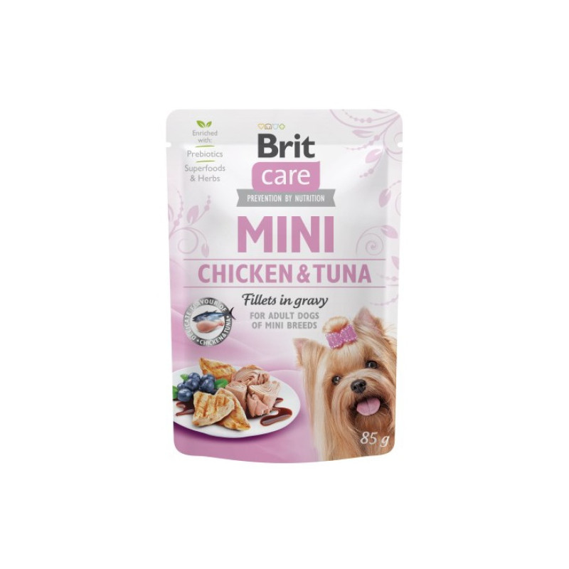 Brit Care Dog Mini Chicken & Tuna saszetka 85g