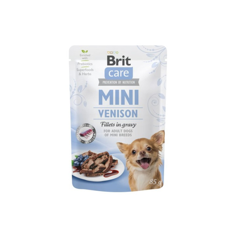 Brit Care Dog Mini Venison saszetka 85g