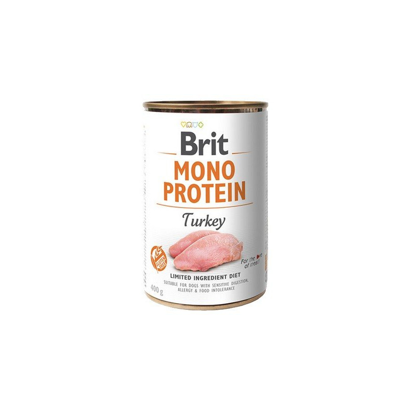 Brit Mono Protein Turkey puszka 400g