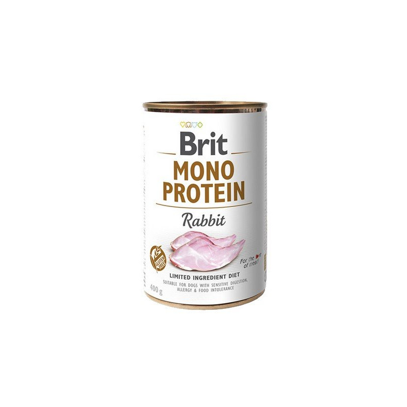 Brit Mono Protein Rabbit puszka 400g