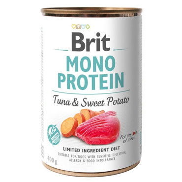 Brit Mono Protein Tuna & Sweet Potato puszka 400g