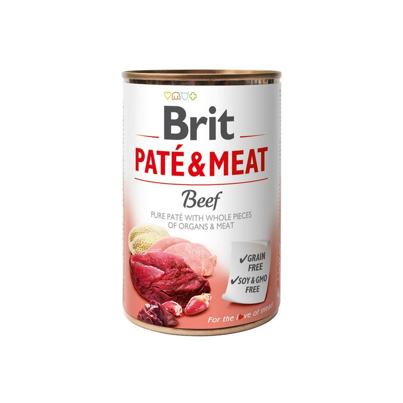 Brit Pate & Meat Dog Beef puszka 400g