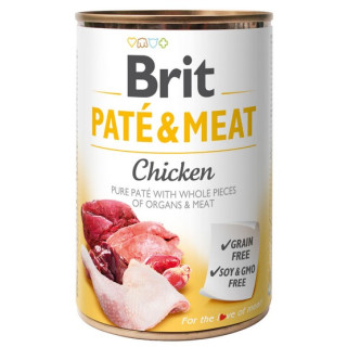 Brit Pate & Meat Dog Chicken puszka 400g