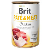 Brit Pate & Meat Dog Chicken puszka 400g