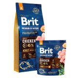 Brit Premium By Nature Adult M Medium 3kg