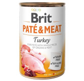 Brit Pate & Meat Dog Turkey puszka 800g