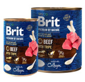 Brit Premium By Nature Beef & Tripe puszka 400g