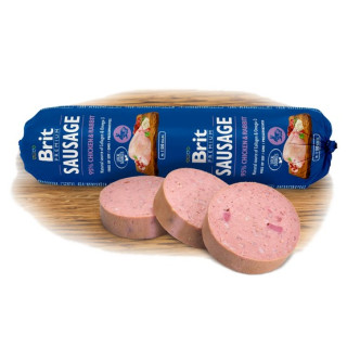 Brit Premium Sausage Chicken & Rabbit 800g