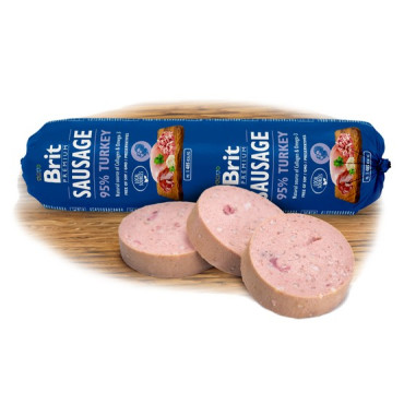 Brit Premium Sausage Turkey 800g