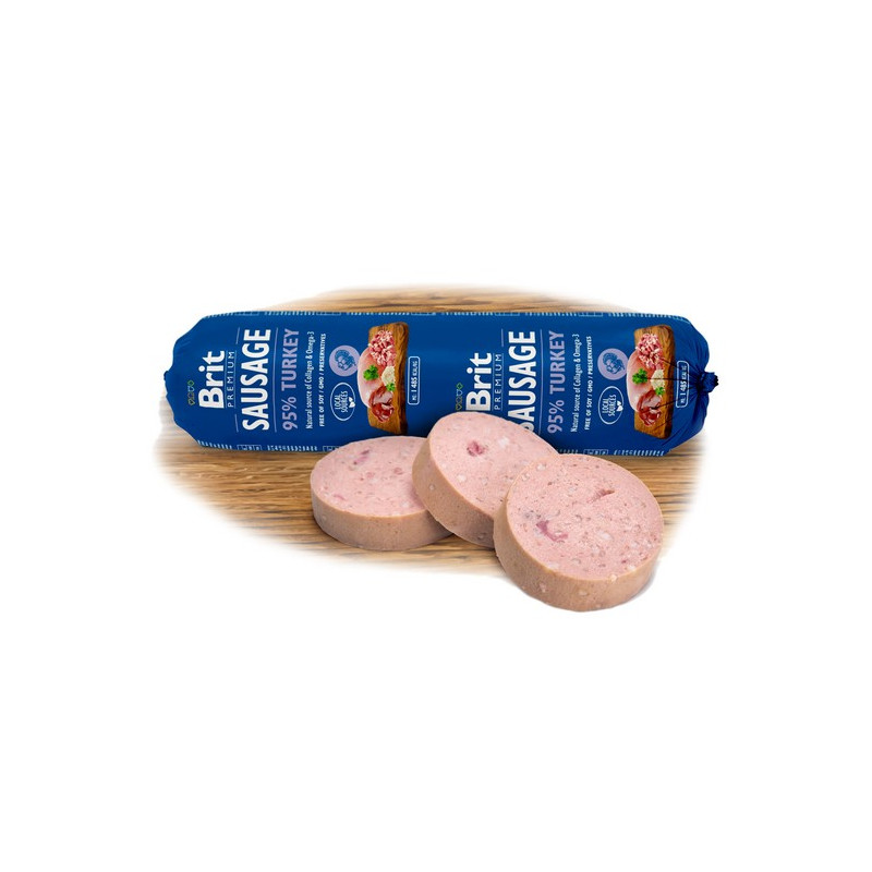 Brit Premium Sausage Turkey 800g