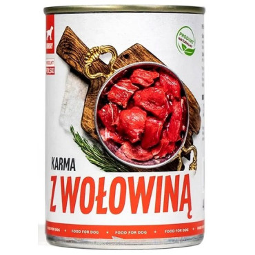 TUF TUF Mielonka z wołowiną puszka 400g