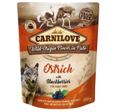 Carnilove Dog Ostrich & Blackberries - struś i jeżyny saszetka 300g