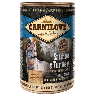 Carnilove Dog Wild Meat Salmon & Turkey Adult - łosoś i indyk puszka 400g