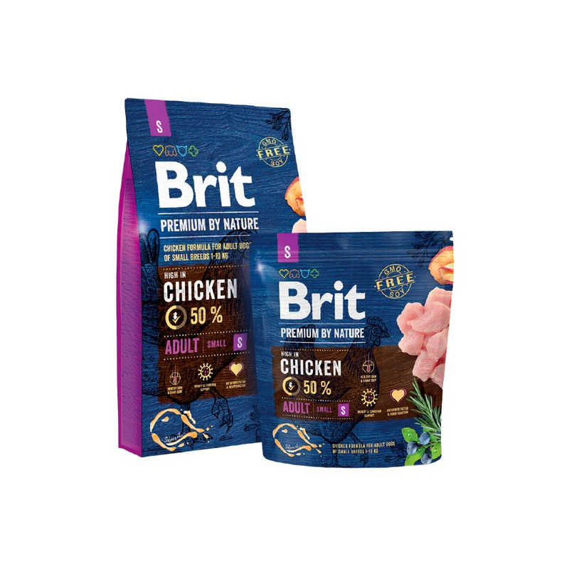 Brit Premium By Nature Adult S Small 3kg