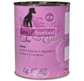 Dogz Finefood Classic N.10 Jagnięcina puszka 400g