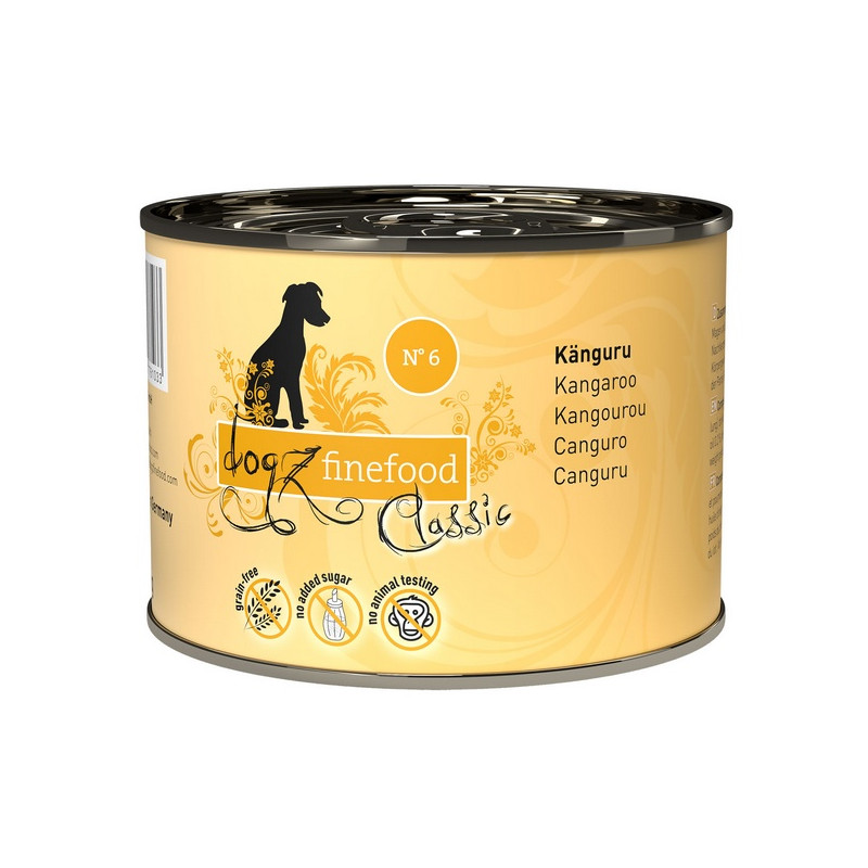 Dogz Finefood Classic N.06 Kangur puszka 200g