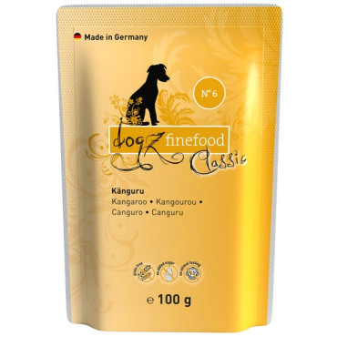 Dogz Finefood Classic N.06 Kangur saszetka 100g