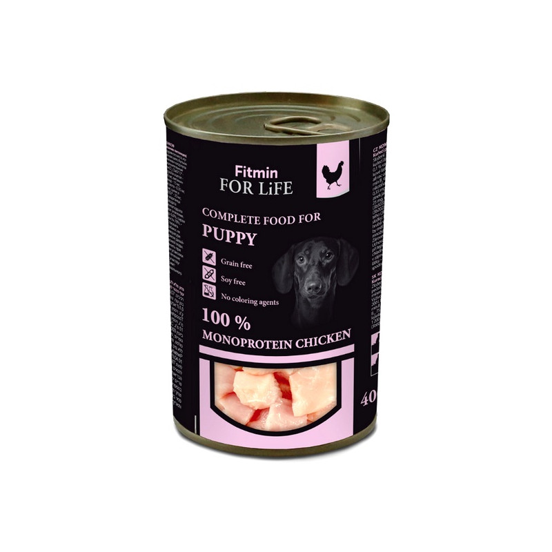 Fitmin Dog For Life Puppy Chicken puszka 400g