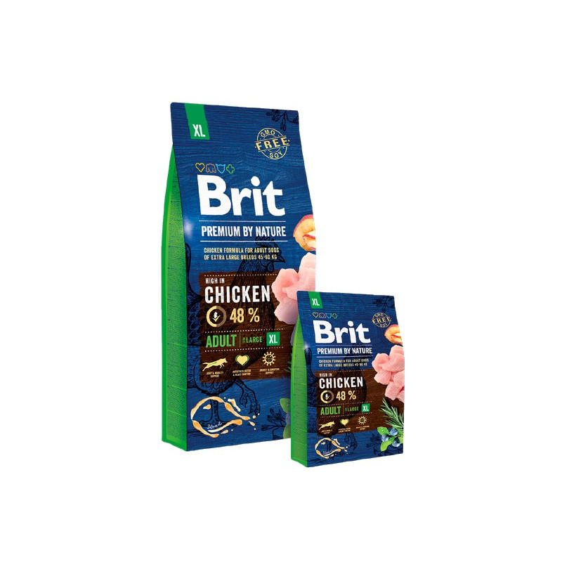 Brit Premium By Nature Adult XL Extra Large 15kg